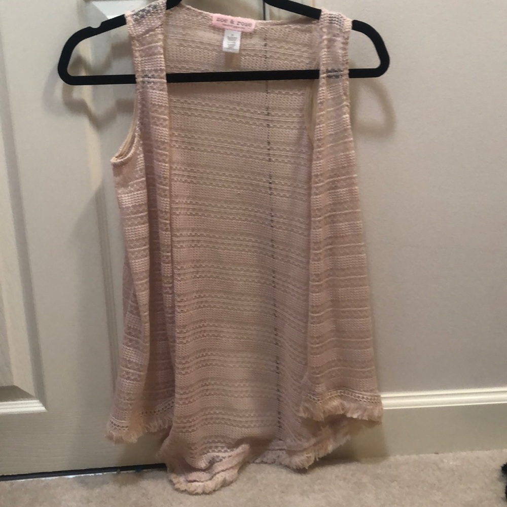 Lace pullover